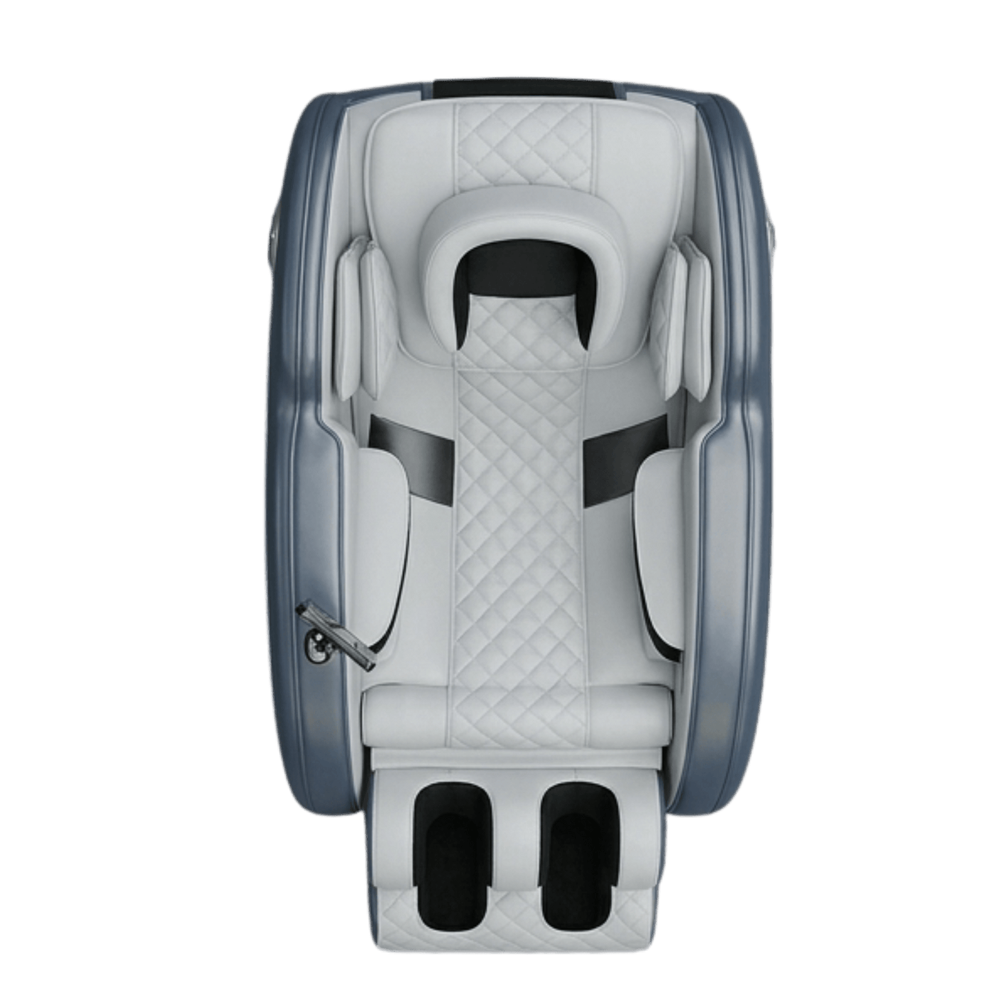 massagestoel bovenaanzicht met full body massage en ergonomisch ontwerp voor thuisgebruik