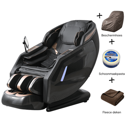Relif™ Massagestoel Comfortbron Zwart